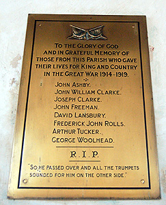 The war memorial February 2012